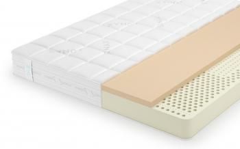 Матрас беспружинный LONAX LATEX 14 MEMORY 120 см