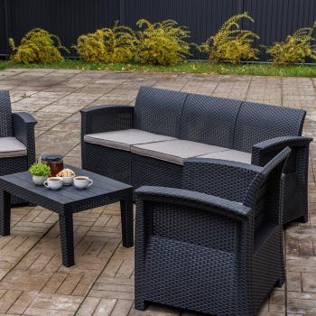 Лаунж-зона ROYAL FAMILY LILY с трехместным диваном