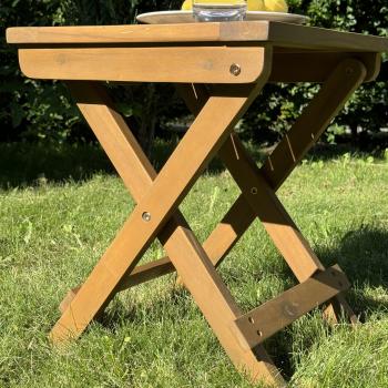 Столик ROYAL FAMILY LUCIO для шезлонга из акации (teaklook)