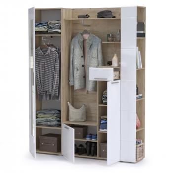 Прихожая Mobi Лайн № 08 10.16 + 08.122 + 10.141