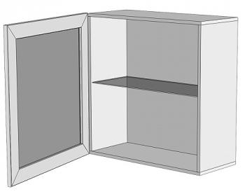 Полка навесная квадратная Мэрдэс ПНК