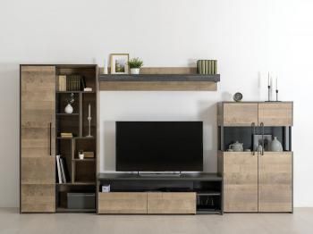 Комод с витриной Mobi Трувор 13.306