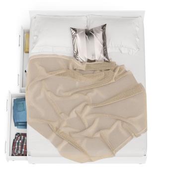 Кровать с ящиками СВК Мори 1600