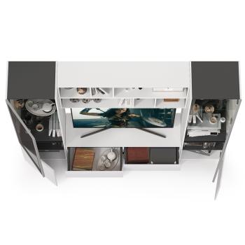 Гостиная Mobi Сидней Комплектация № 38 13.63 + 15.57 2шт + 13.201 2шт