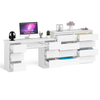 Стол компьютерный СВК Мори МС-2 + Комод МК1200.8