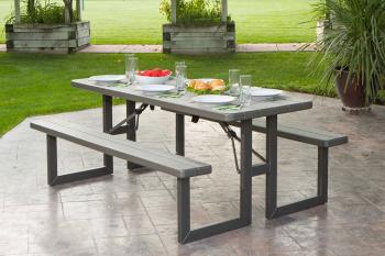 Стол с лавочками для пикника Jamber Lifetime