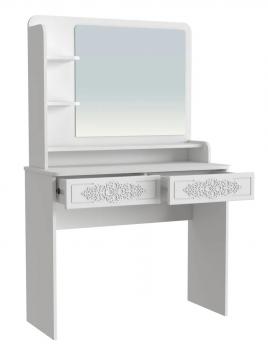 Туалетный столик с зеркалом Compass Ассоль Лайт ТСН-2