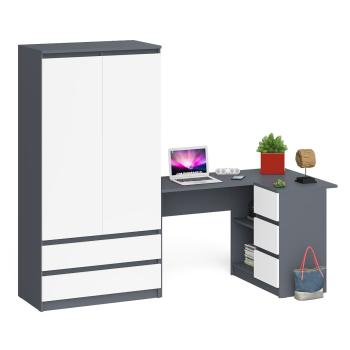 Стол компьютерный СВК Мори МС-16 правый + Шкаф МШ900.1