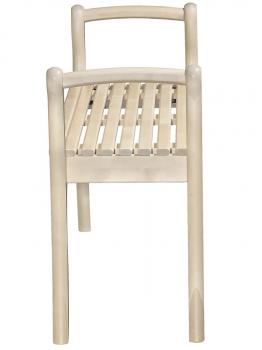 Скамья для прихожей Мебелик с подлокотниками Массив