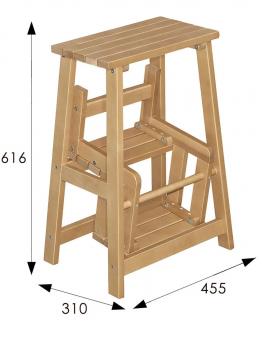 Табурет-стремянка Мебелик