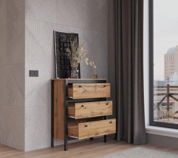 Тумба БРВ Мебель LOFT KOM3S/90