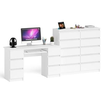 Стол компьютерный СВК Мори МС-2 + Комод МК1200.10