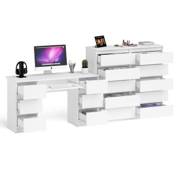 Стол компьютерный СВК Мори МС-2 + Комод МК1200.10