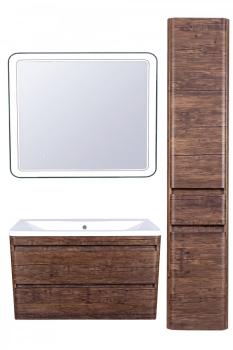 Зеркало Style Line Атлантика 100*80 с подсветкой и часами