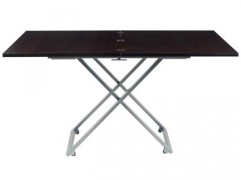 Стол-трансформер Compact D23/S59 венге/опоры серебро (У)