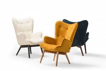 Кресло R-home Хайбэк Натуральный бук