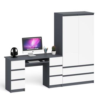 Стол компьютерный СВК Мори МС-2 + Шкаф МШ900.1