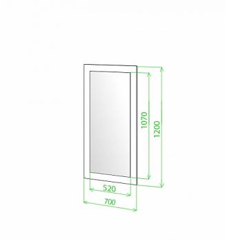 Зеркало Мэрдэс ТОЙ-ЗР 120