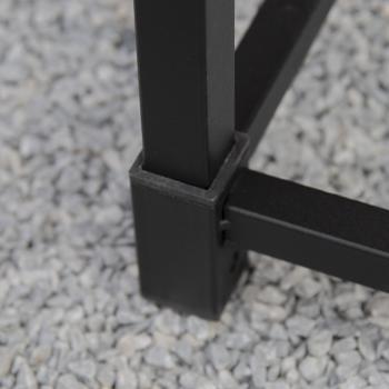 Дровница металлическая CONCRETIKA с чехлом