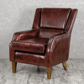 Кресло кожаное Decor of today Делмар 02444