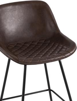 Стул полубарный STOOL GROUP Деймон Экокожа