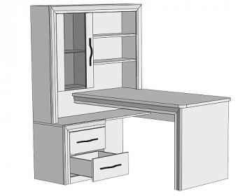 Стол угловой Мэрдэс СтУ-160 Левый