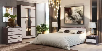 Кровать двуспальная 1,4 без основания FANT Ольга 13 ЛДСП