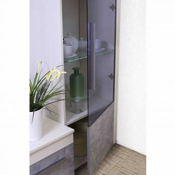 Витрина низкая Глазов-мебель Леон 2