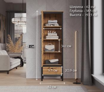 Шкаф БРВ Мебель LOFT REG1D1S