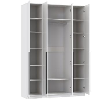 Шкаф четырехстворчатый Олимп 67.13 Брандо фасад ЛДСП