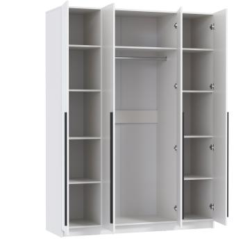 Шкаф четырехстворчатый Олимп 67.16 Брандо фасад ЛДСП