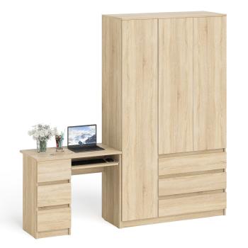 Стол компьютерный СВК Мори МС-6 левый + Шкаф МШ1200.1