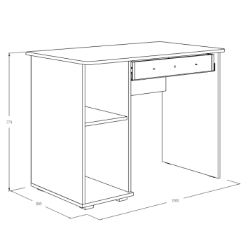 Стол письменный №2 FANT Омега 16