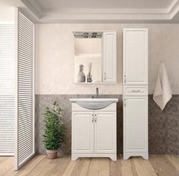 Тумба с раковиной Style Line Олеандр-2 65 + Умывальник Байкал 65