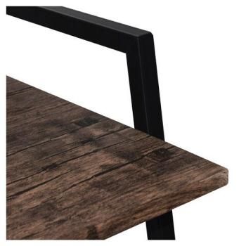 Стол на металлокаркасе BRABIX