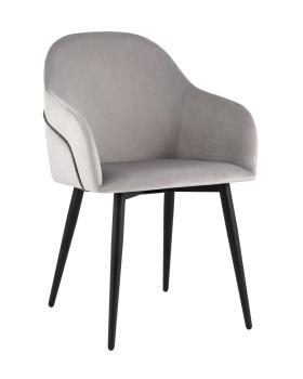 Велюр светло-серый