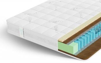 МАТРАС LONAX COCOS MEDIUM LIGHT TFK (256 П/М2) 200 см