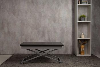 Стол-трансформер Левмар Apollo D23/S59 венге/серебро