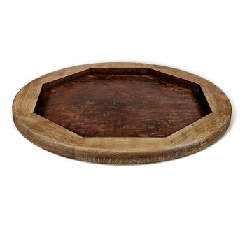 Столешница SHT-ТT 80 Дуб/OSB Коричневый брашированный (Р)