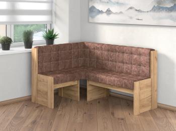 ДУБ ЗОЛОТОЙ КРАФТ, ВЕЛЮР коньяк