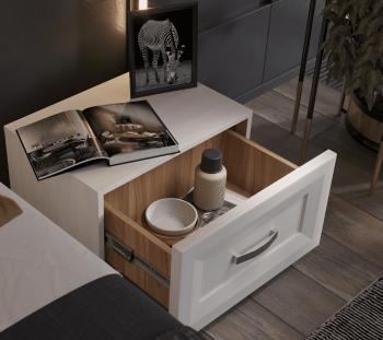 Тумба прикроватная БРВ Мебель MALTA B136-KOM1S