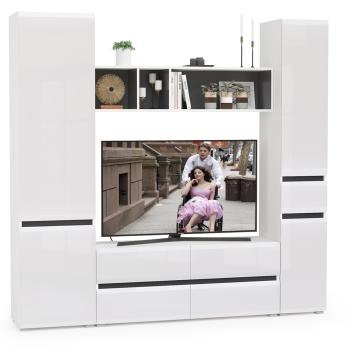 Гостиная Mobi Сидней Комплектация № 21 13.63 + 15.57 + 13.200 + 13.202