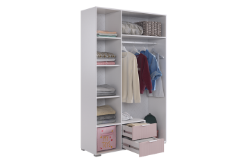 Шкаф трехдверный Мебельсон Зефир 109.02