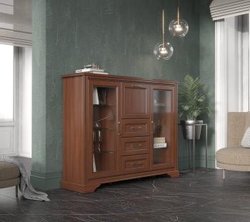 Тумба БРВ Мебель STYLIUS B169-KOM2W1B3S