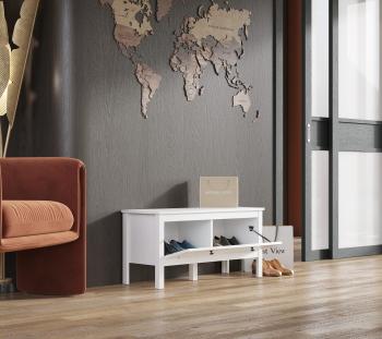 Тумба для обуви БРВ Мебель HELGA KOM1K/90