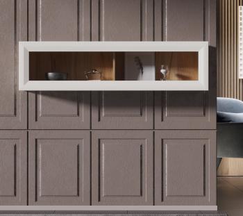 Шкаф навесной MALTA B136-SFW/15 без стекла (Р)