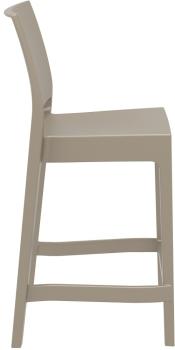 Стул пластиковый полубарный Siesta Maya Bar 65