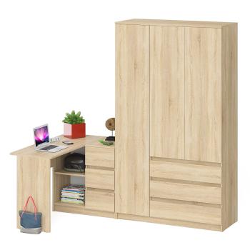 Стол компьютерный СВК Мори МС-16 правый + Шкаф МШ1200.1