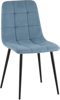 Велюр пыльно-синий