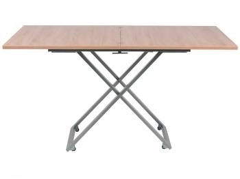 Стол-трансформер Levmar Compact D89/S59 Дуб Сонома/Серебро